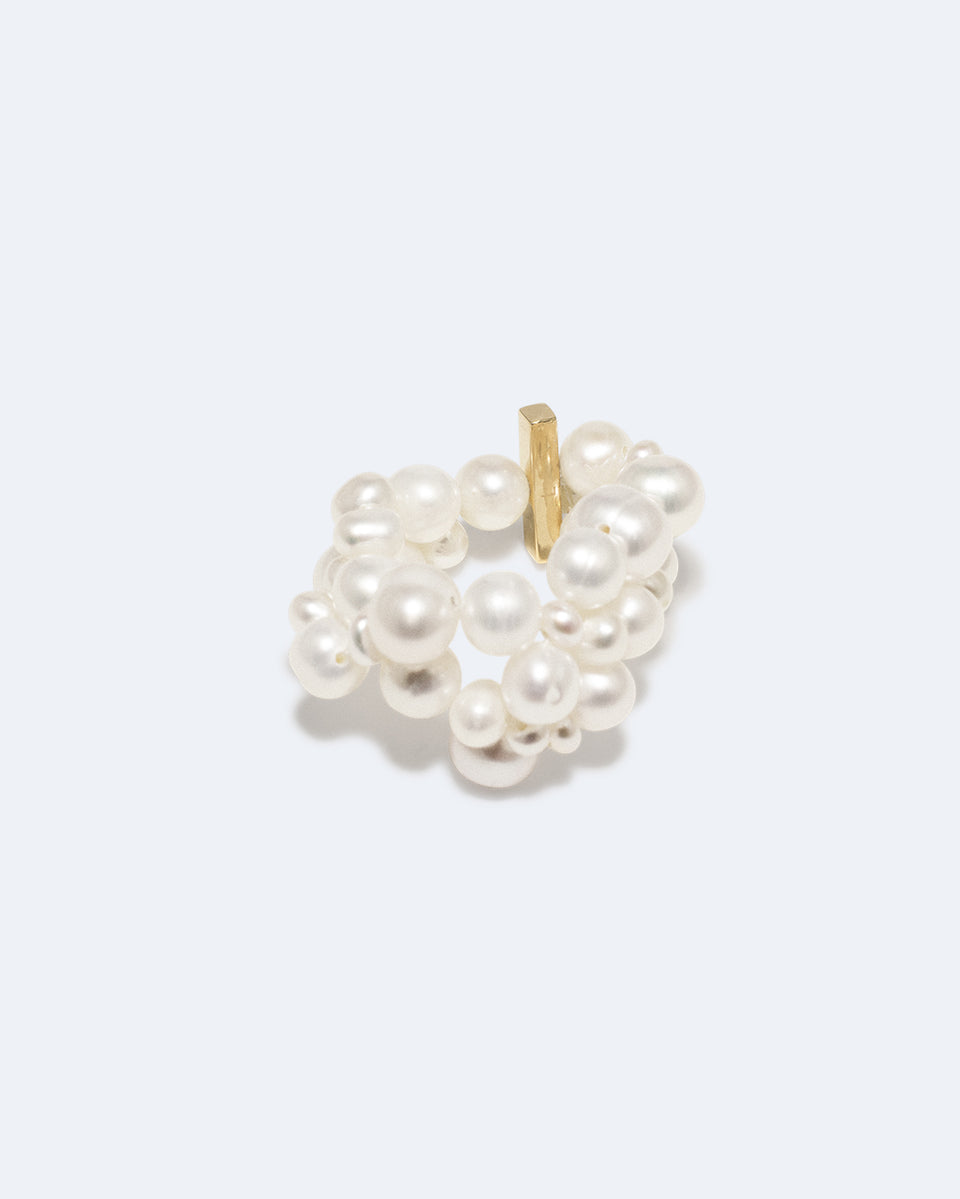 The Inevitable Husband - Freshwater Pearl and Gold Vermeil Ring