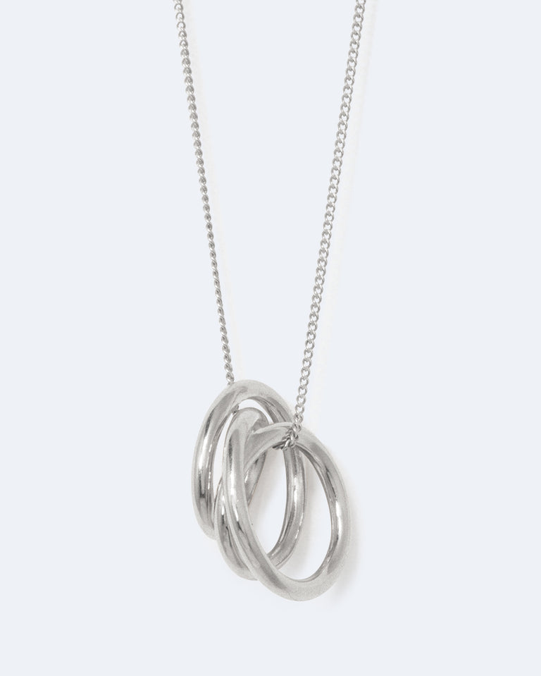 Flow - Recycled Silver Pendant
