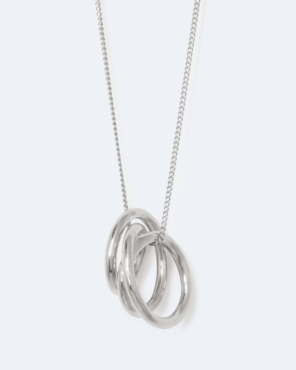 Flow - Recycled Silver Pendant