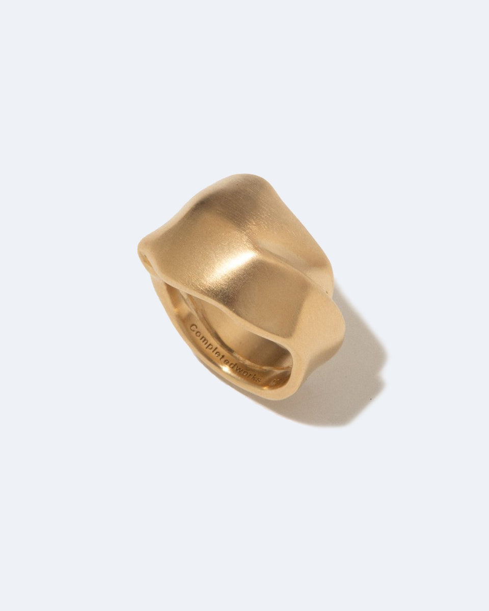 The Best Place to be a Puffin - Gold Vermeil Ring