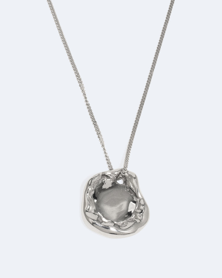 H60 - Rhodium Plated Pendant
