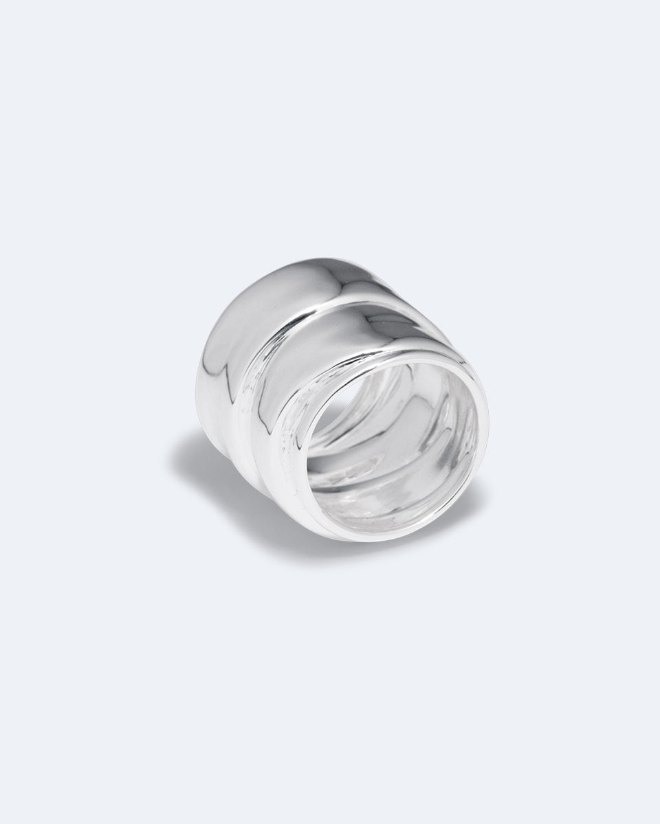 Foreshore - Recycled Silver Ring