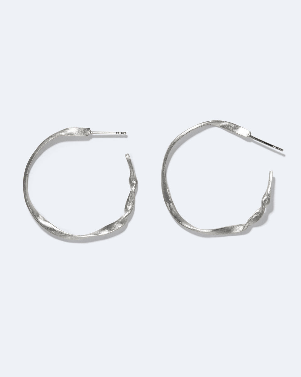 The Tenderest Thing - Recycled Silver Earrings