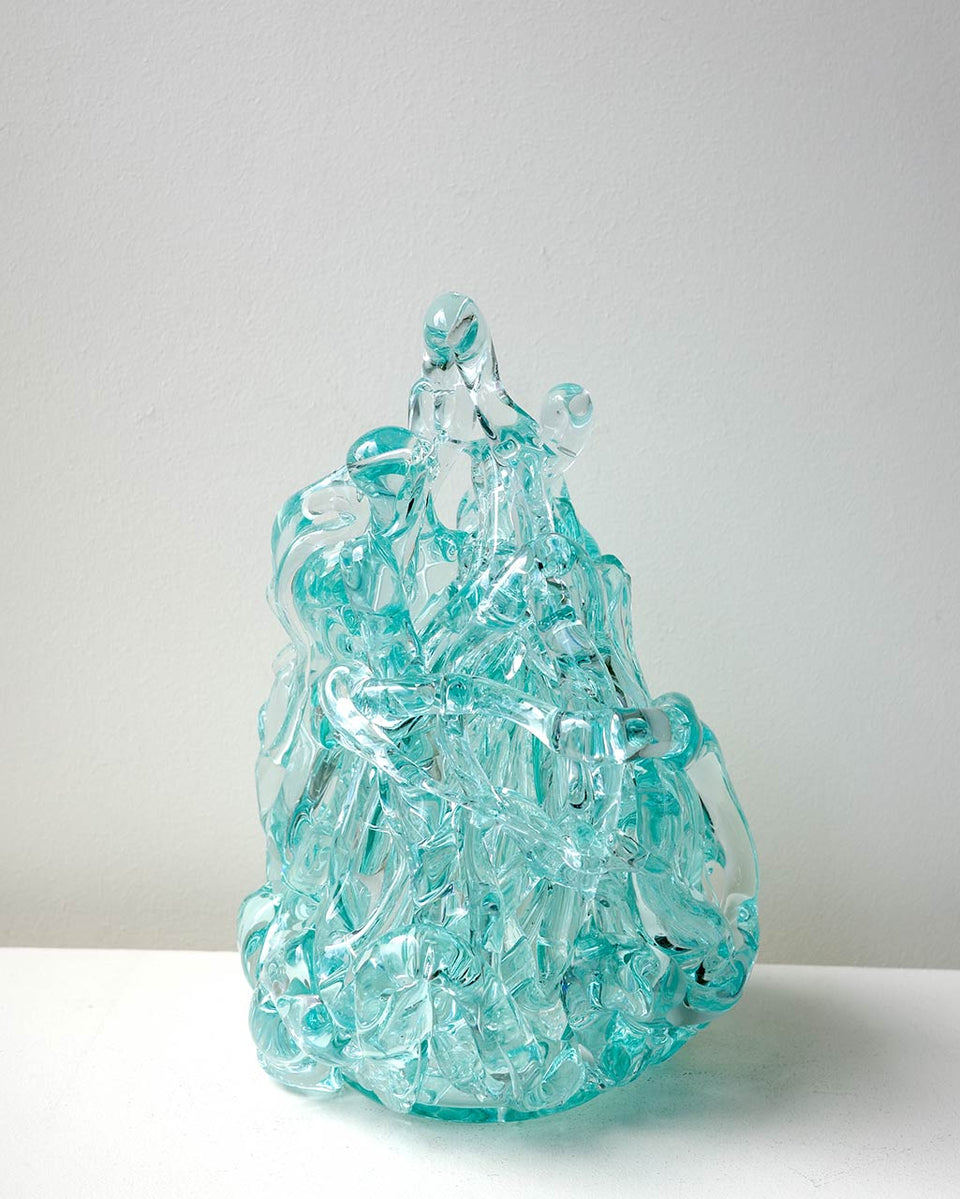 Vienna - Recycled Glass Object in Clear
