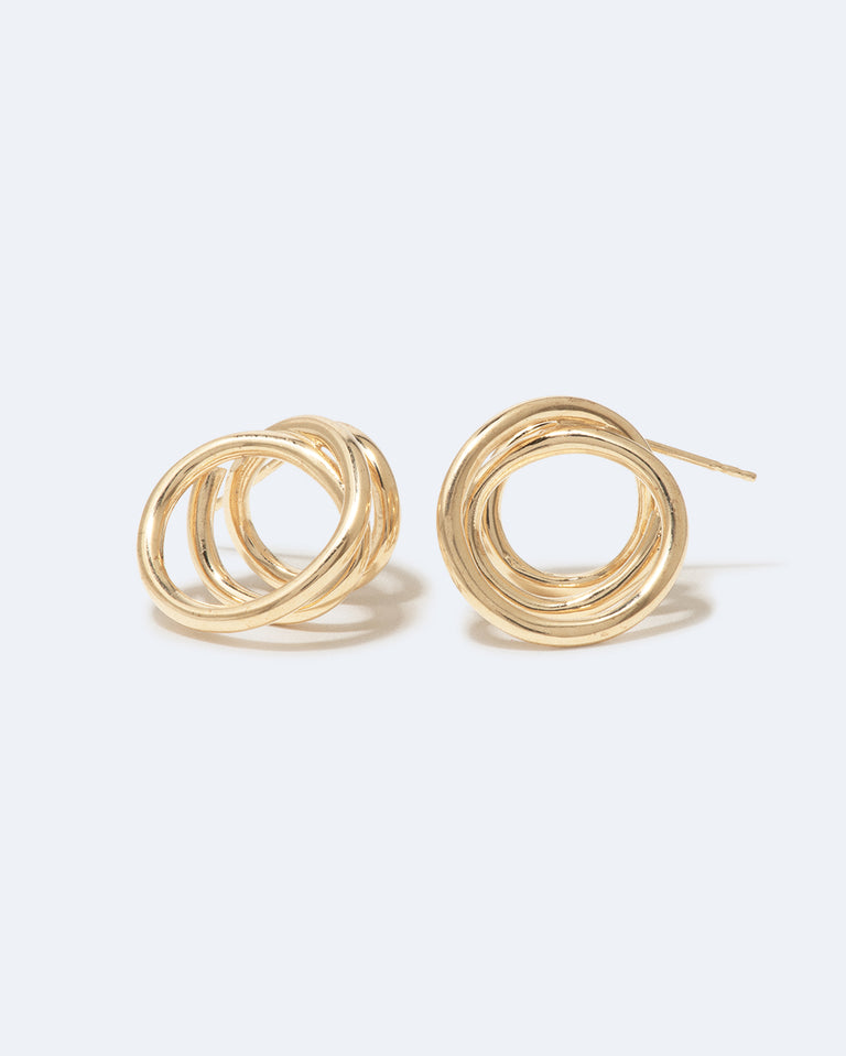 Flow - Recycled Gold Vermeil Earrings