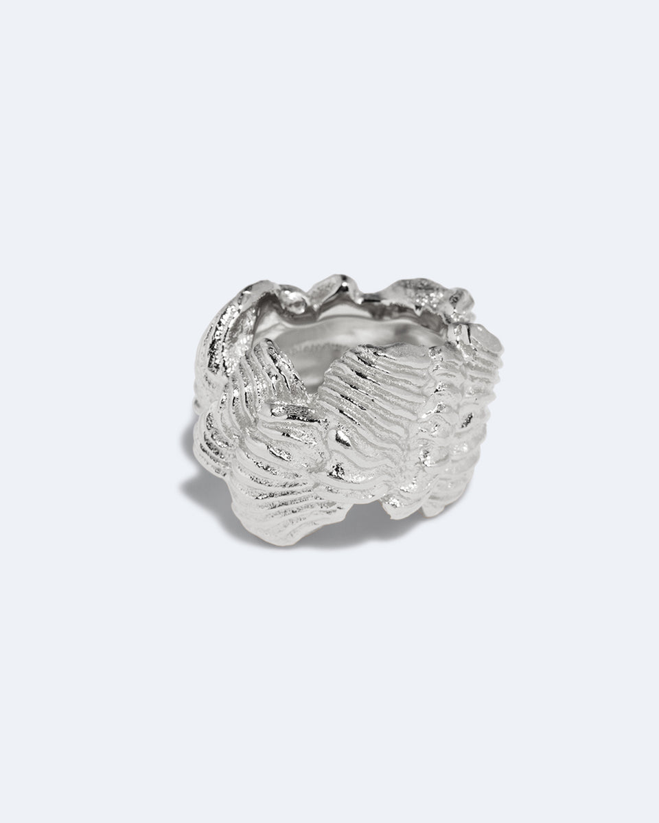 Buttercream (Or, The Icing on the Cake) - Recycled Silver Ring