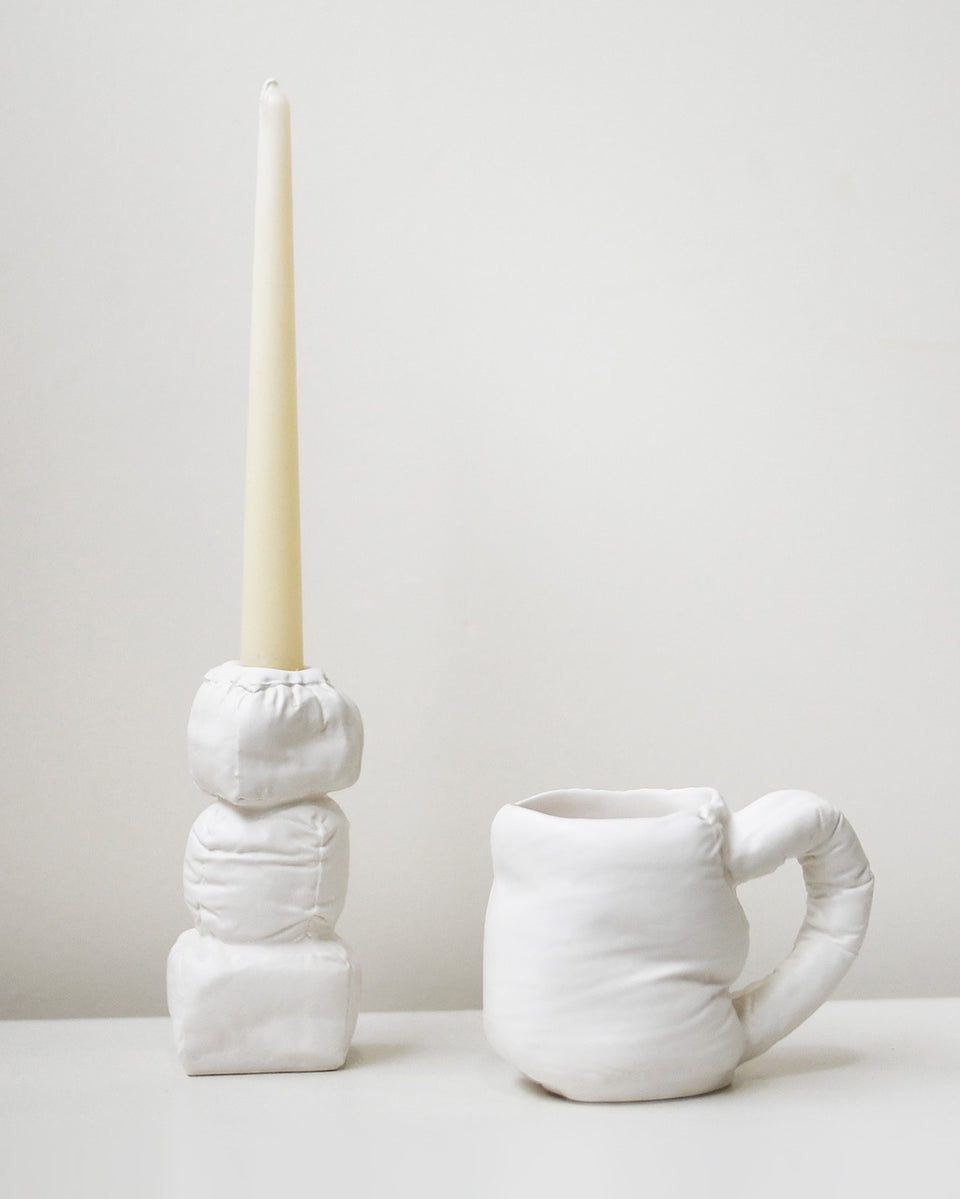 "Stuffed" - Mug in Matte White