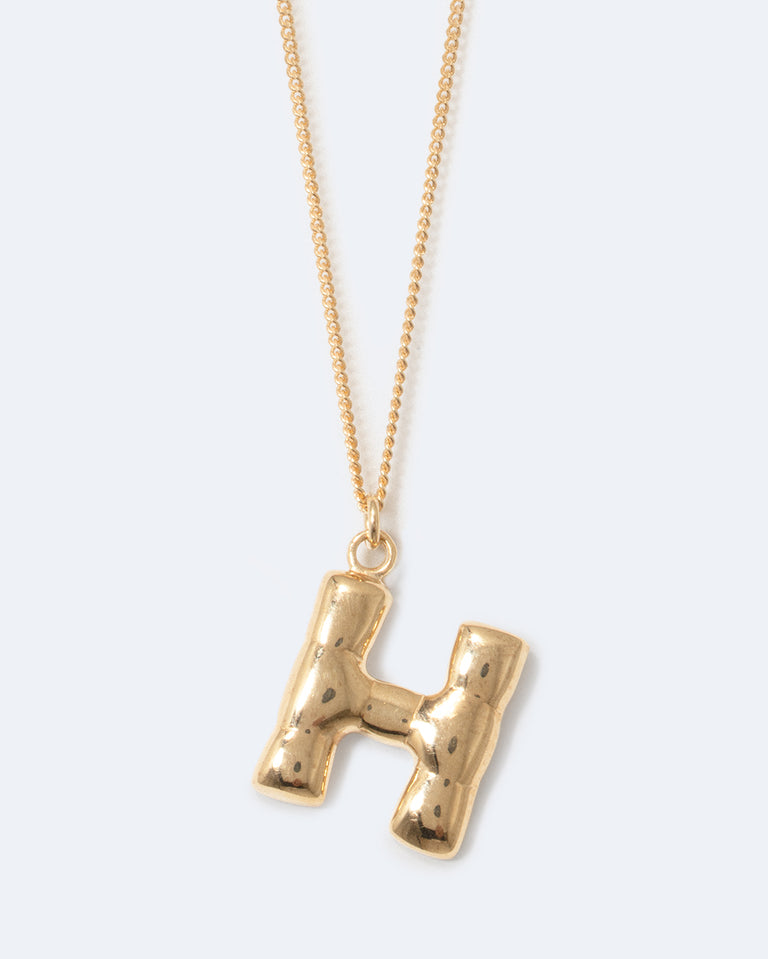 Classicworks™ H - Gold Plated Necklace