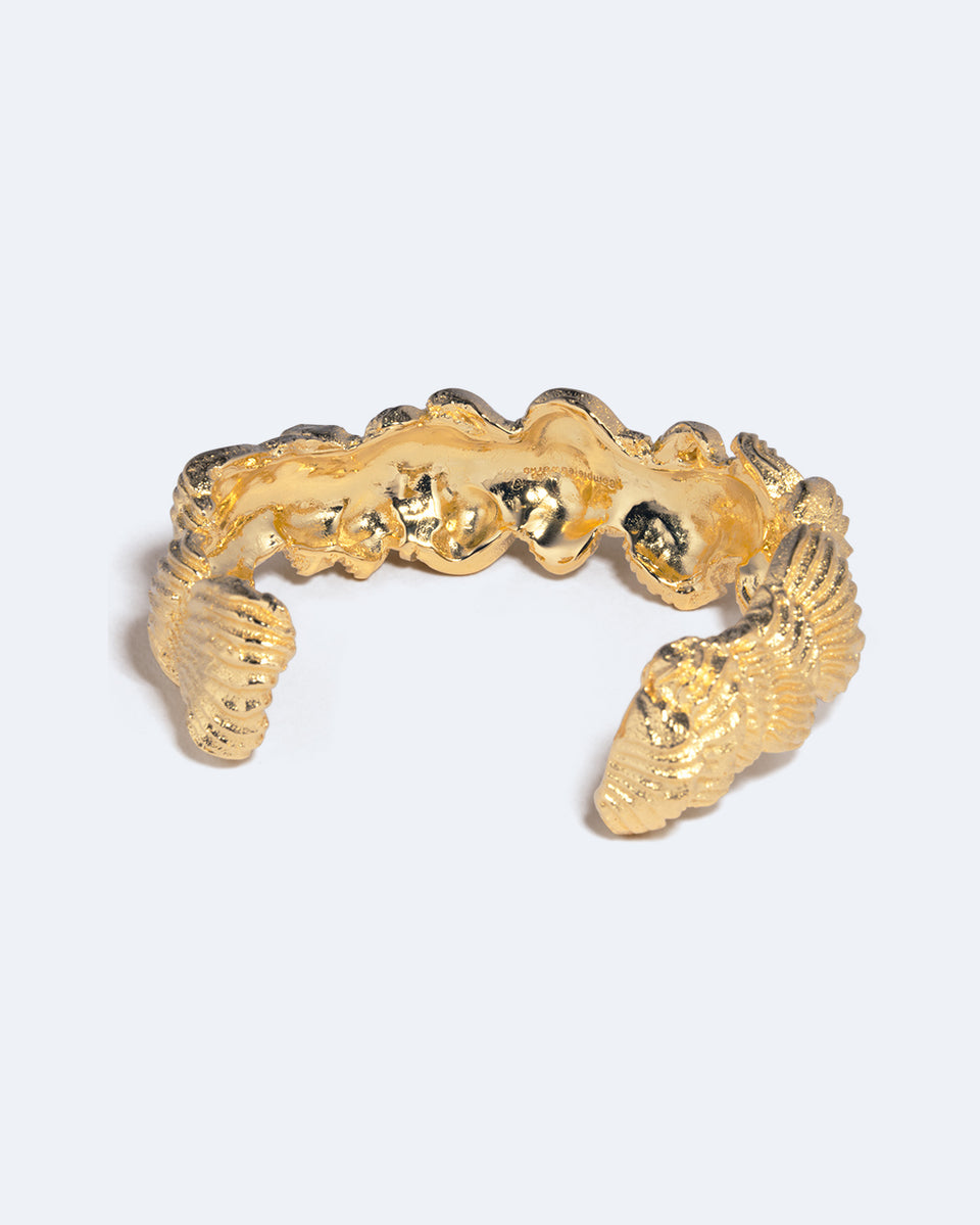 Buttercream (Or, The Icing on the Cake) - Gold Plated Cuff