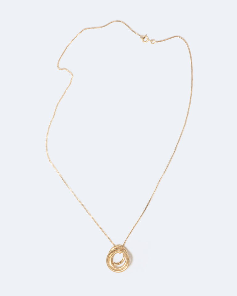 Flow - Recycled Gold Vermeil Pendant