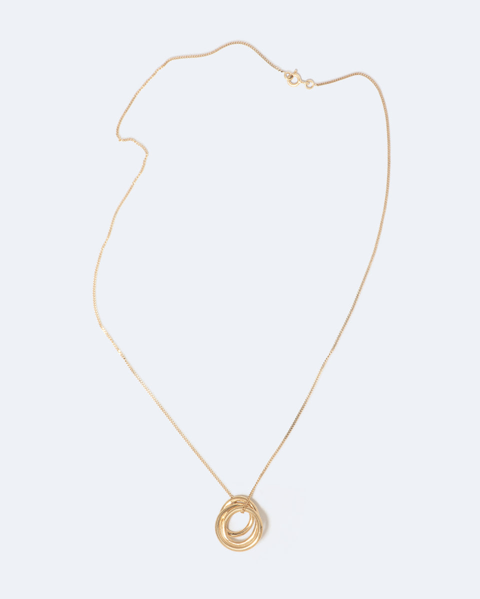 Flow - Recycled Gold Vermeil Pendant