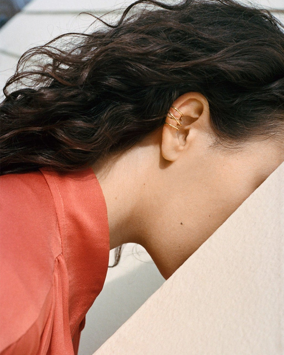 Blast - Gold Vermeil Ear Cuff