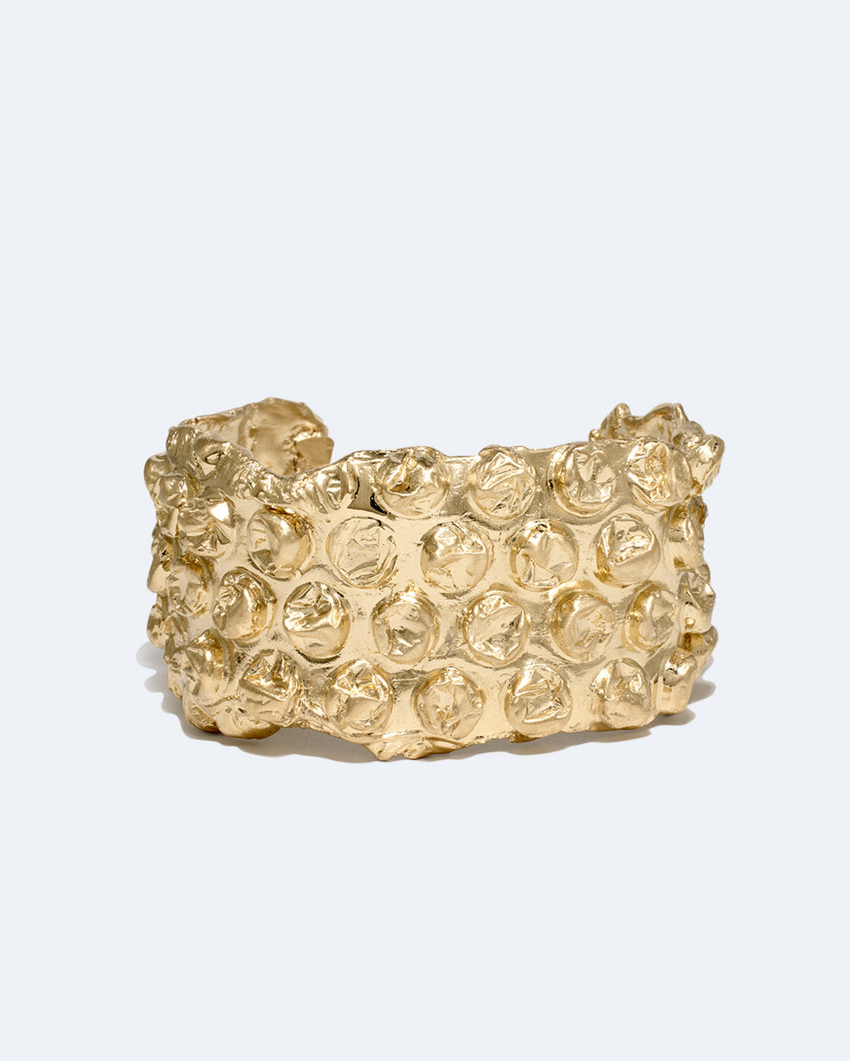 Padding - Gold Plated Cuff