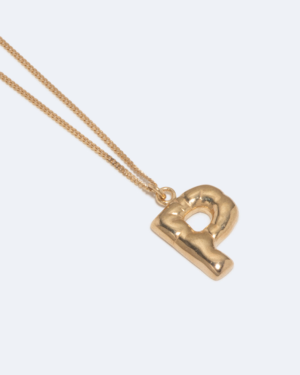 Classicworks™ P - Gold Plated Necklace