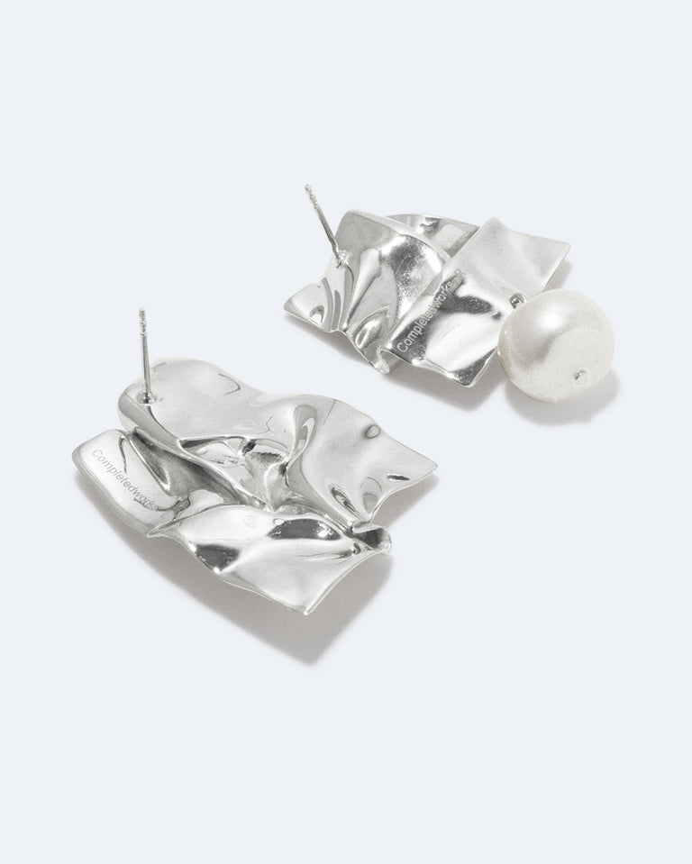 Cohesion - Recycled Silver Earrings