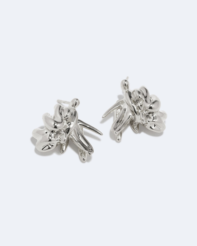 "Notsobig" General Strike - Silver Plated Earrings