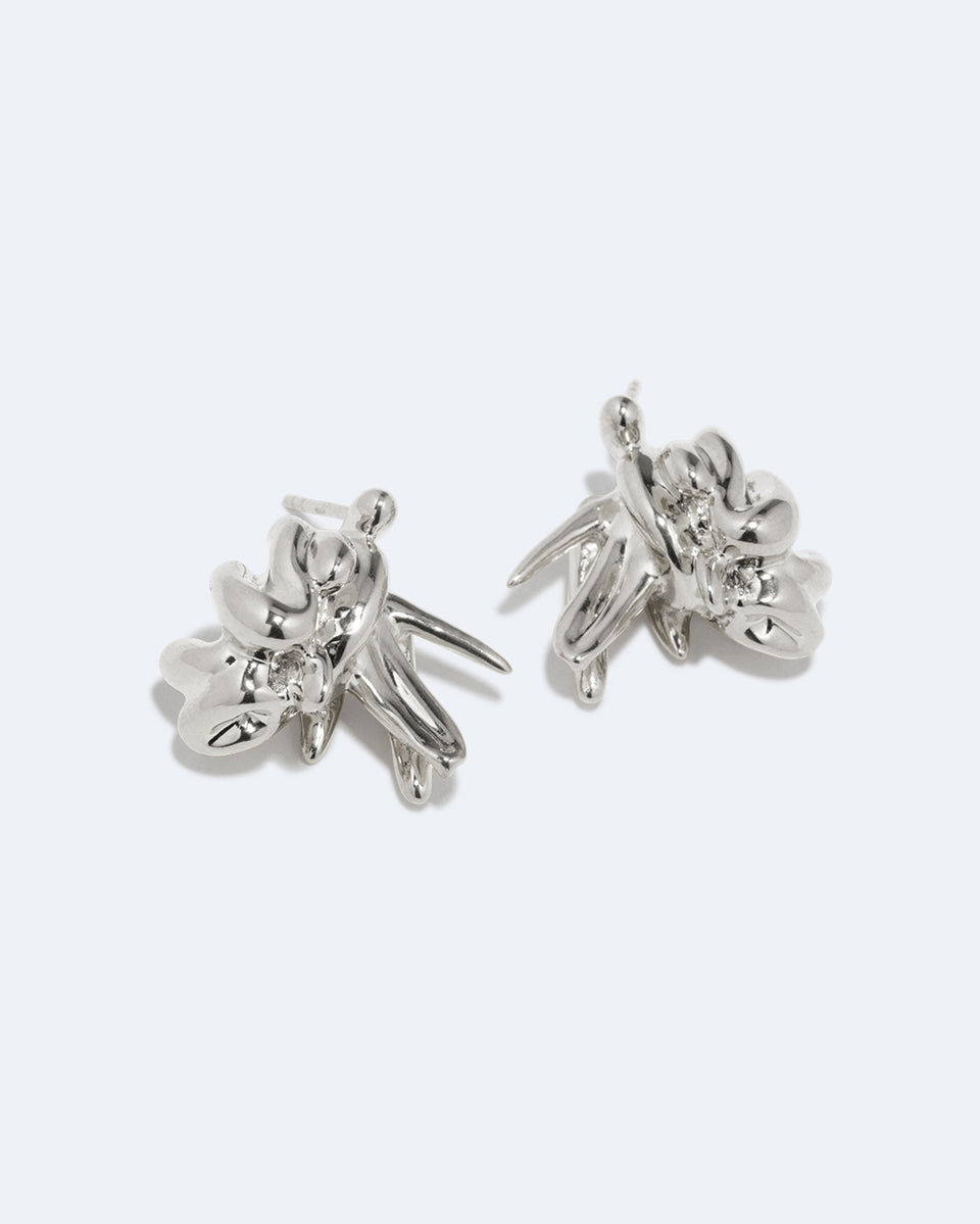 "Notsobig" General Strike - Silver Plated Earrings