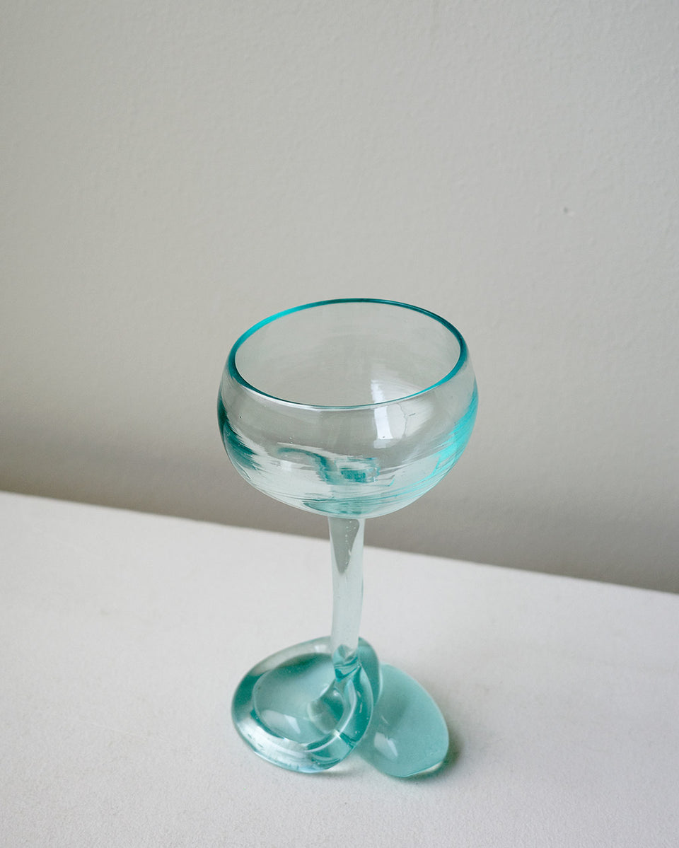 Thaw - Recycled Coupe Glass in Clear
