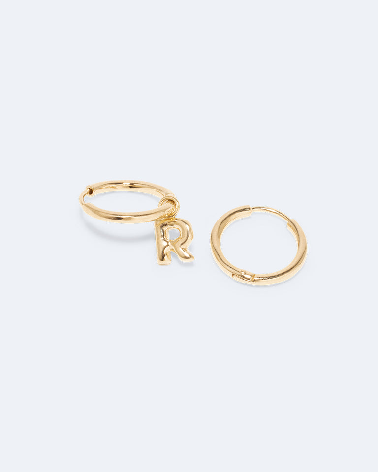 Classicworks™ R - Recycled Gold Vermeil Earrings