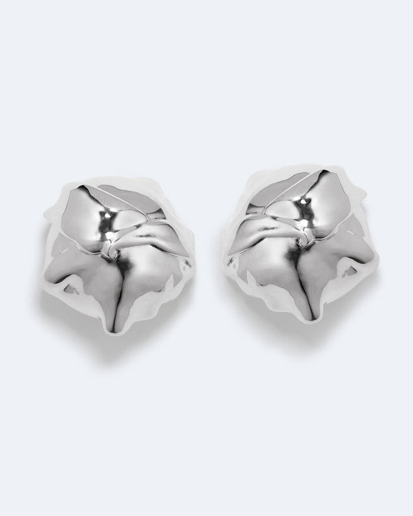 Conked Out - Recycled Silver Earrings