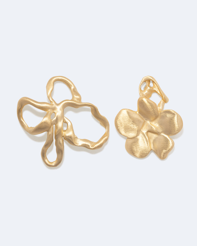 The Past Within The Present - Recycled Gold Vermeil Earrings
