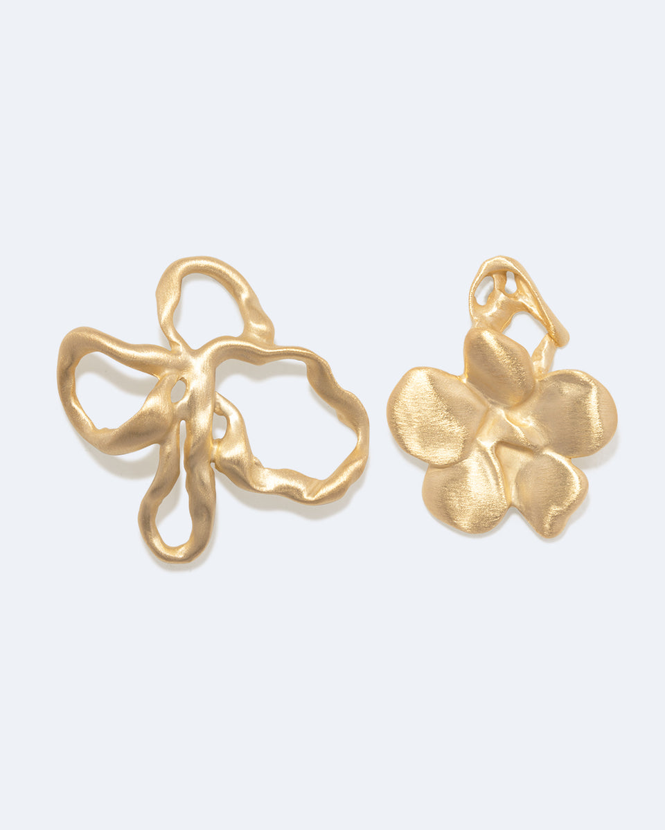 The Past Within The Present - Recycled Gold Vermeil Earrings