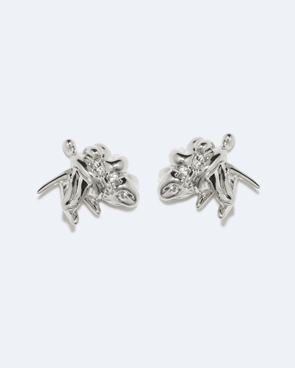 "Notsobig" General Strike - Silver Plated Earrings