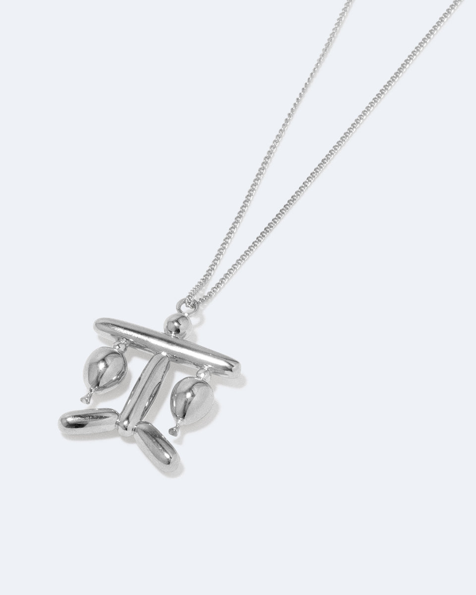 Classicworks™ Libra Zodiac Balloon - Platinum Plated Pendant