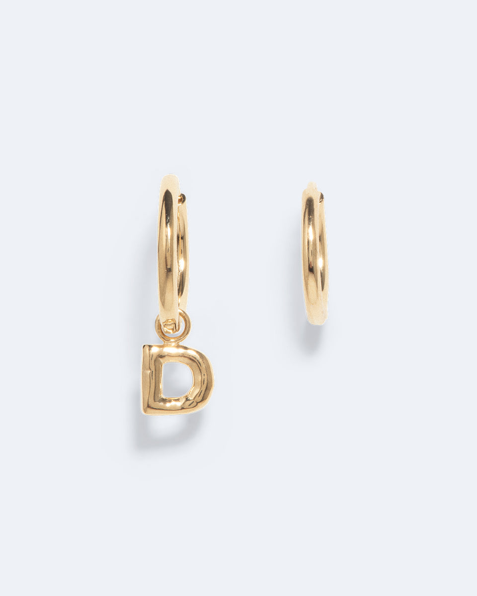 Classicworks™ D - Recycled Gold Vermeil Earrings