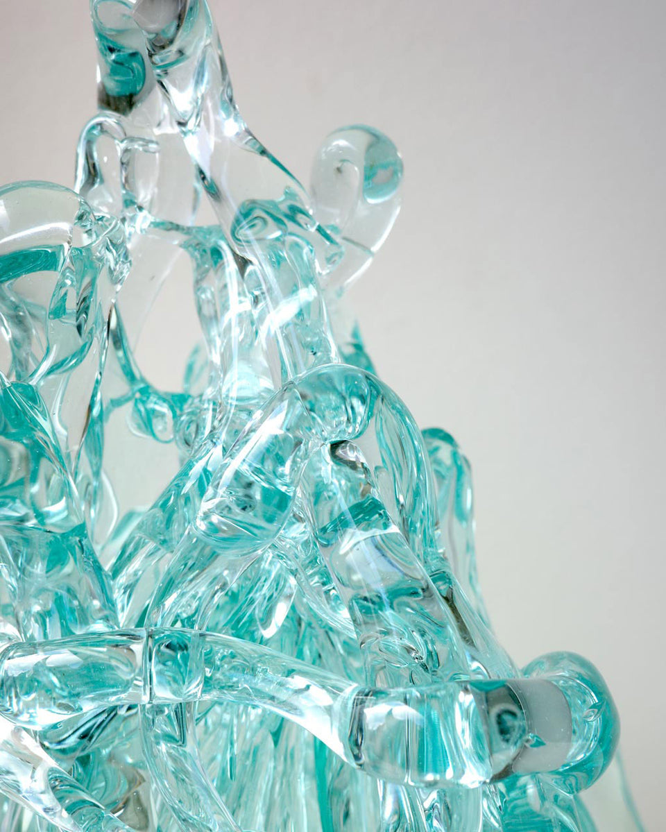 Vienna - Recycled Glass Object in Clear