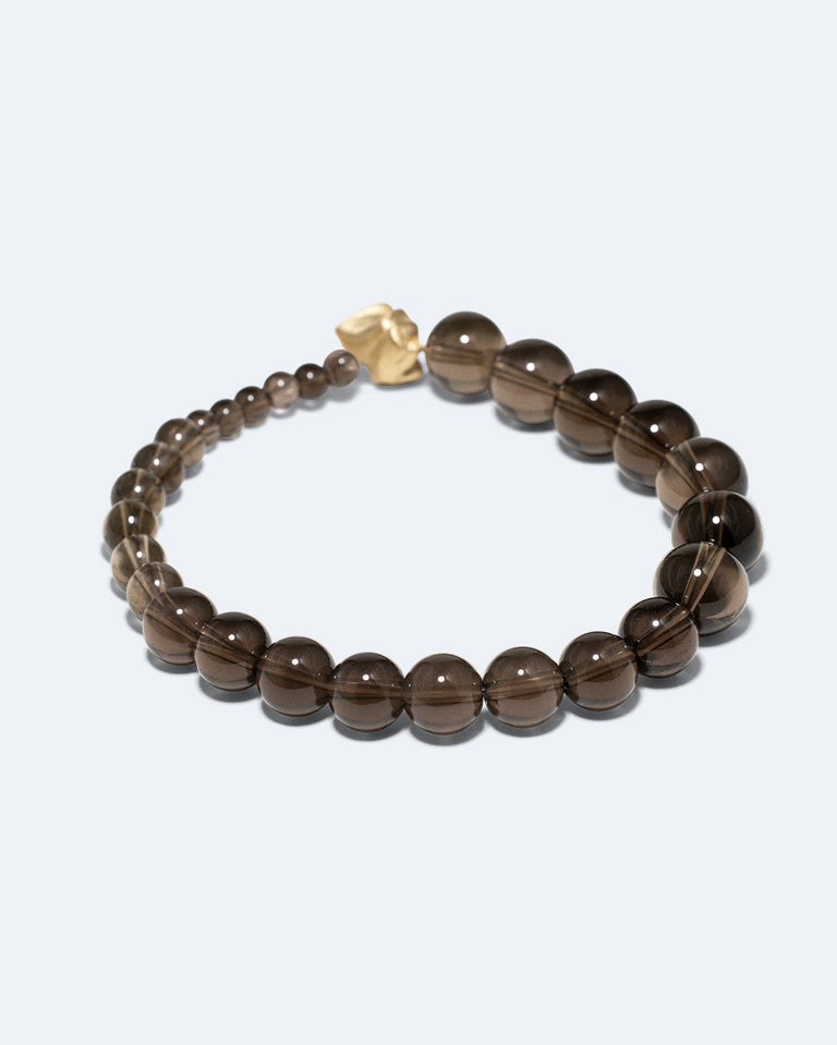 Tidelands - Smoky Quartz and Recycled Gold Vermeil Bracelet
