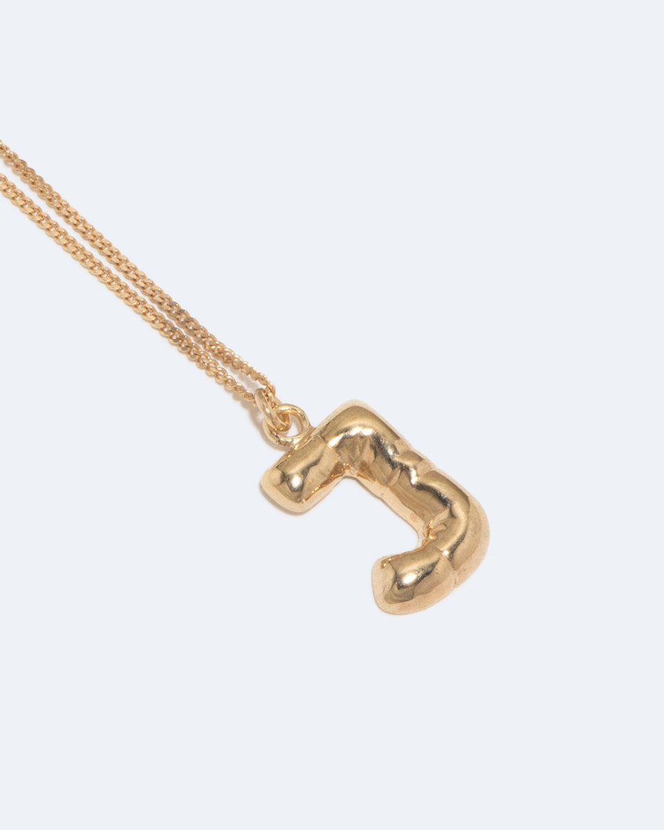 Classicworks™ J - Gold Plated Necklace
