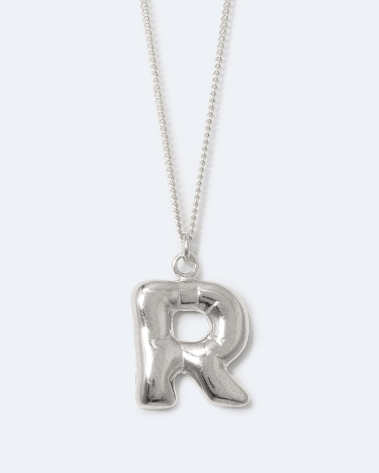 Classicworks™ R - Recycled Sterling Silver Necklace