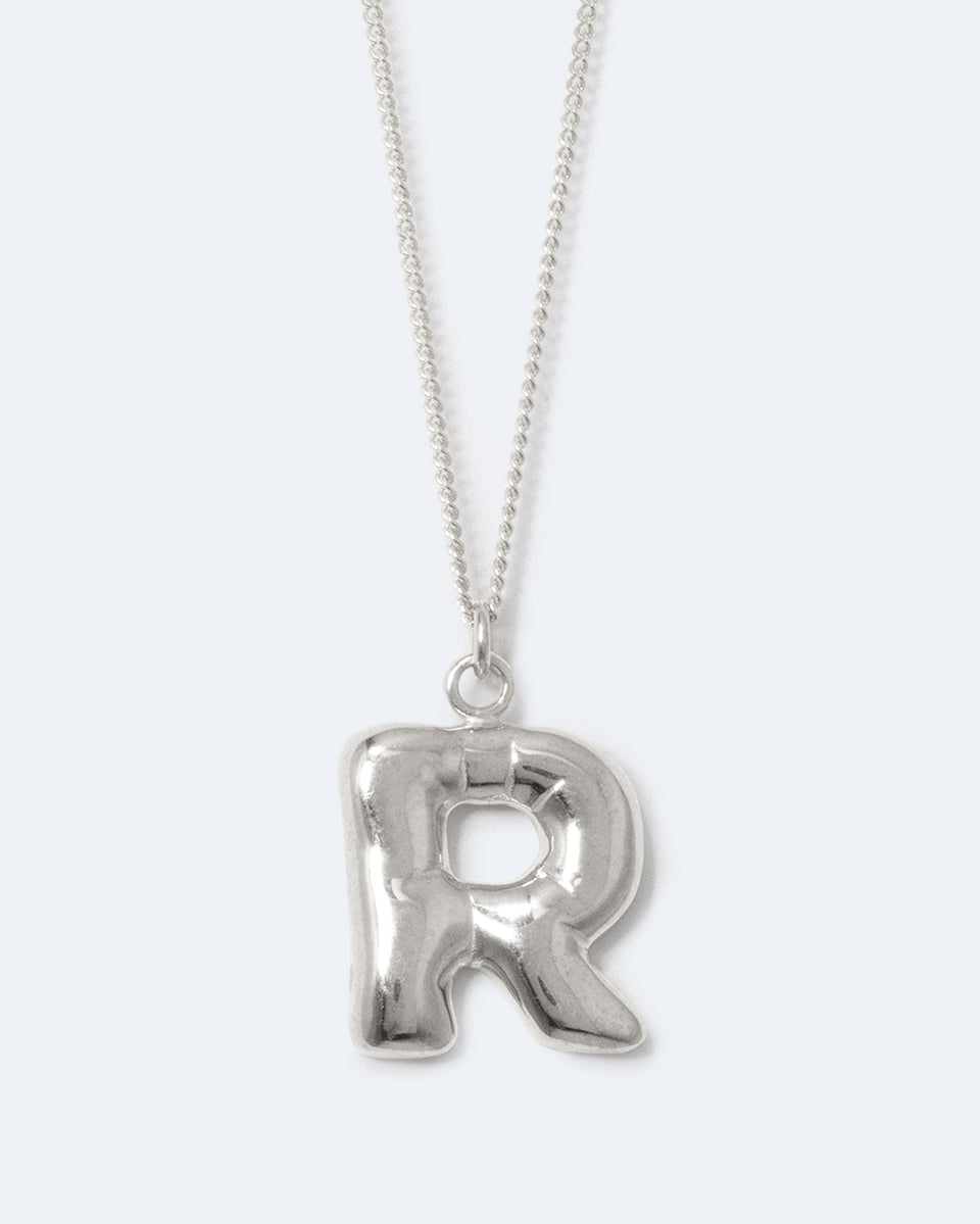 Classicworks™ R - Recycled Sterling Silver Necklace