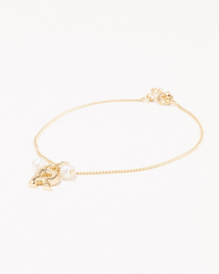 Classicworks™ R - Pearl and Recycled Gold Vermeil Bracelet