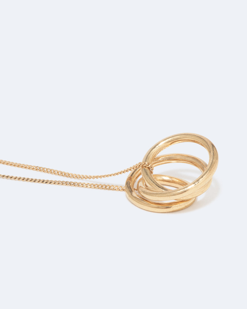 Flow - Recycled Gold Vermeil Pendant