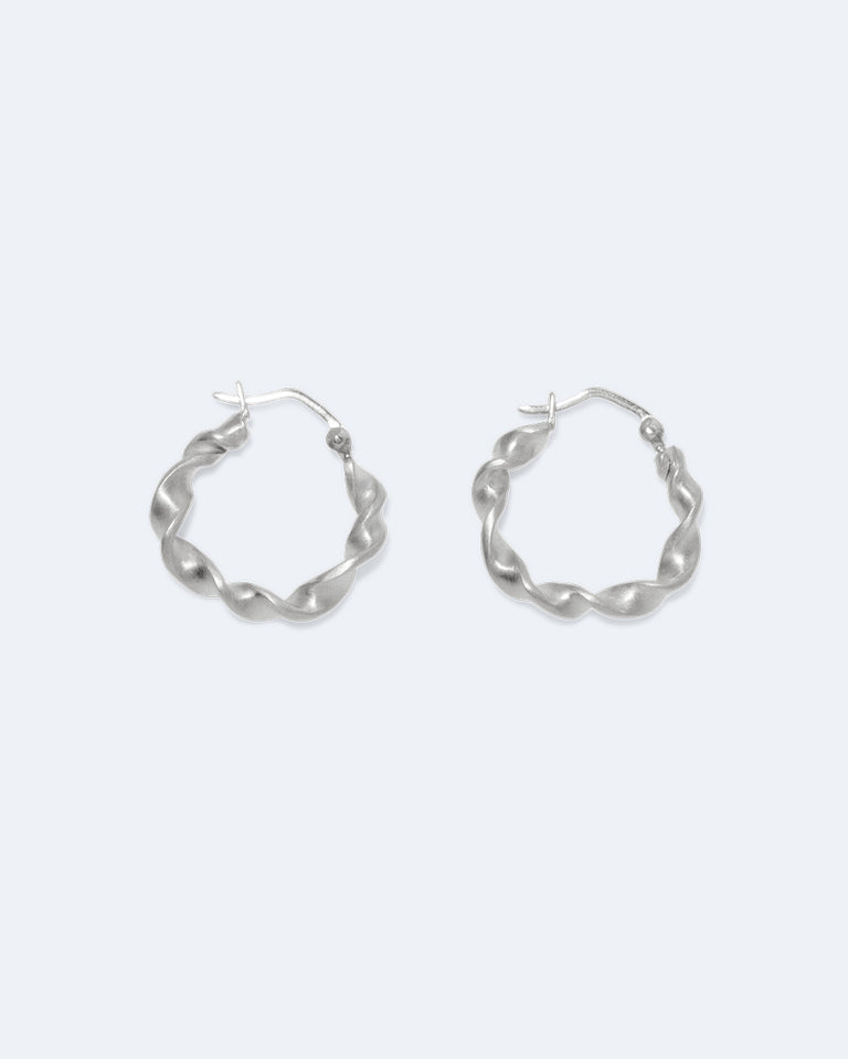 "Notsobig" Flux - Recycled Silver Earrings