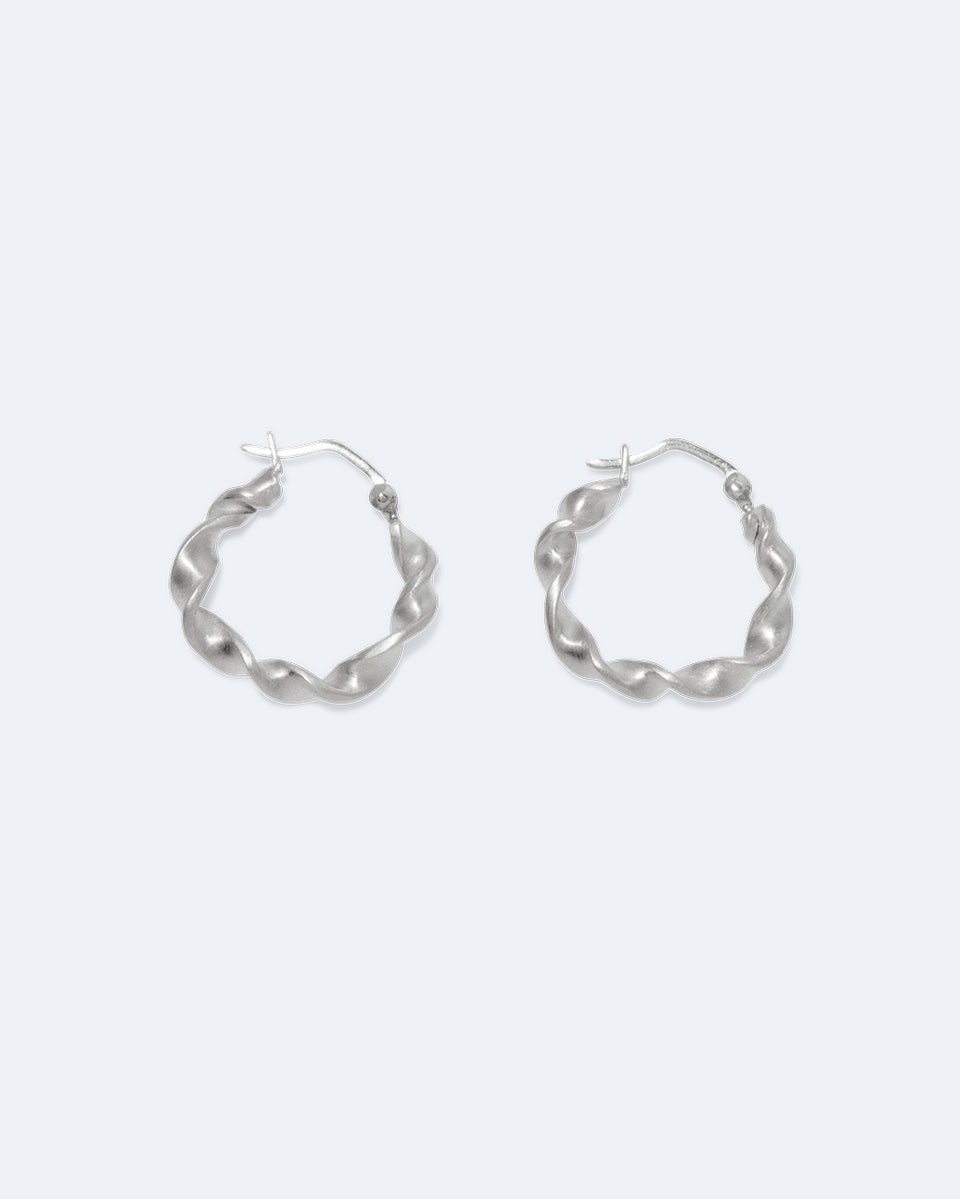 "Notsobig" Flux - Recycled Silver Earrings