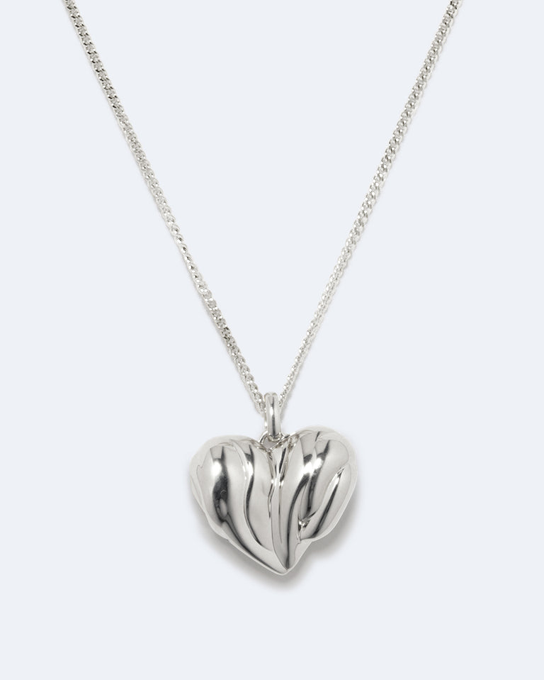 Love Don't Lie - Recycled Silver Pendant