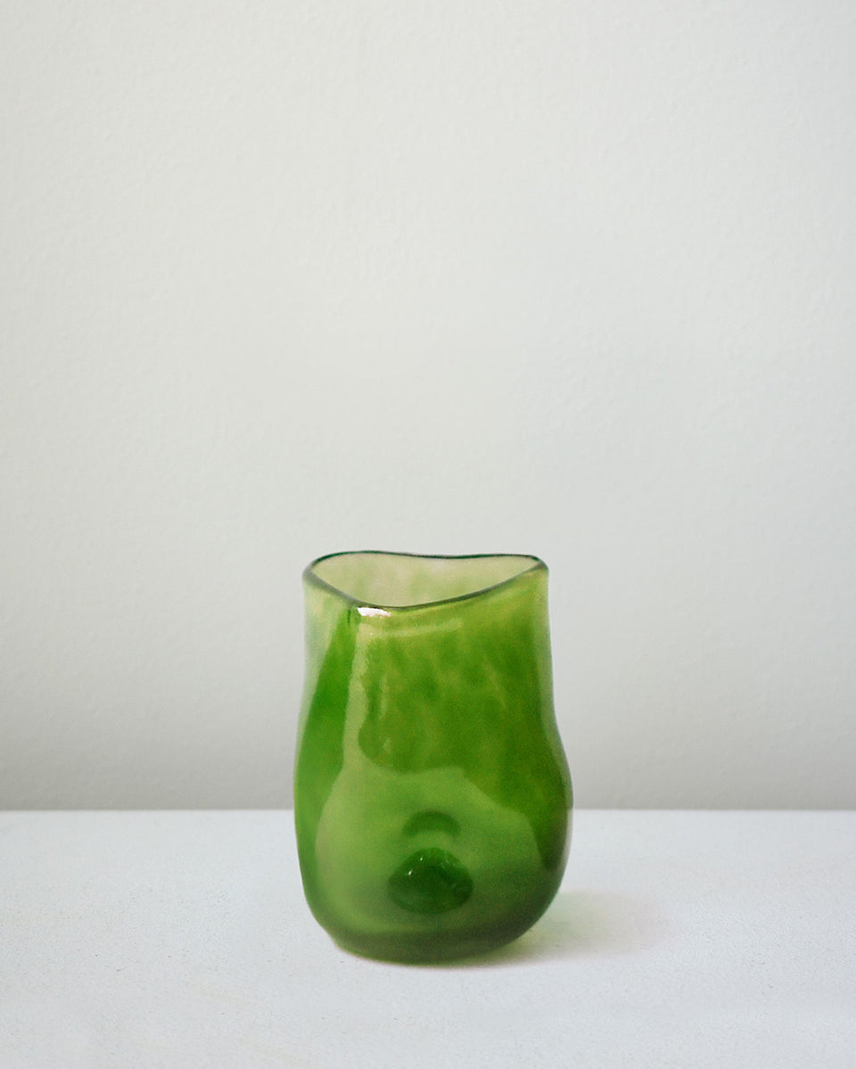 Thaw - Recycled Glass Tumbler in Leaf Green