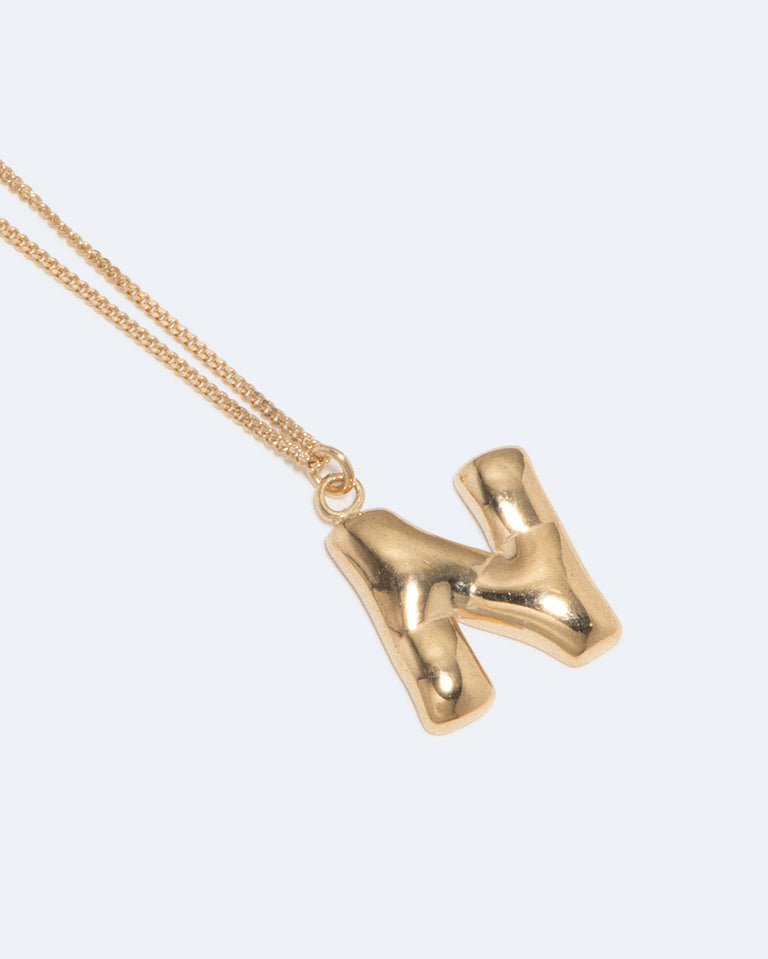 Classicworks™ N - Gold Plated Necklace