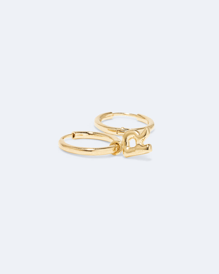Classicworks™ R - Recycled Gold Vermeil Earrings