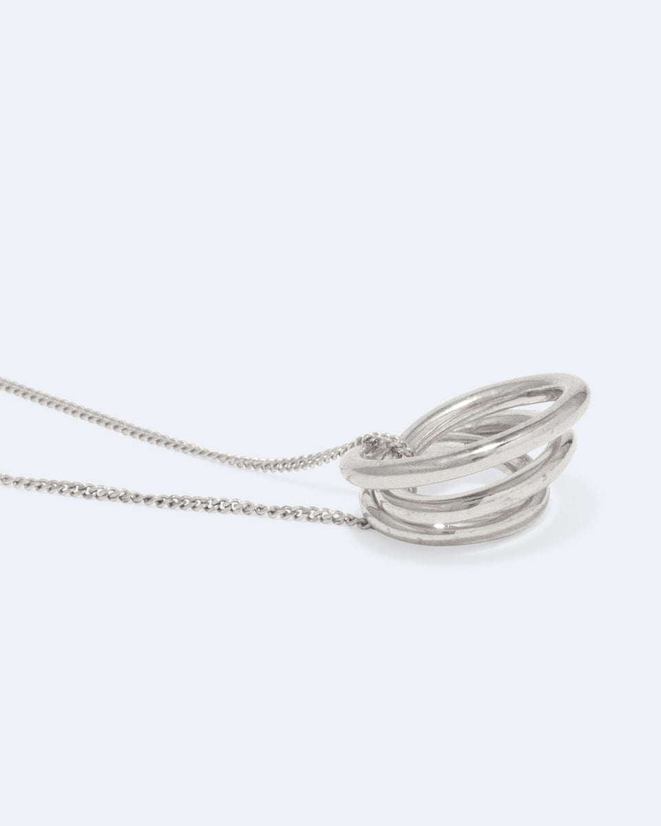 Flow - Recycled Silver Pendant