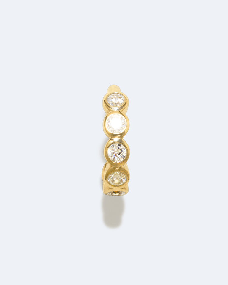 Arc - Zirconia and Recycled Gold Vermeil Ear Cuff