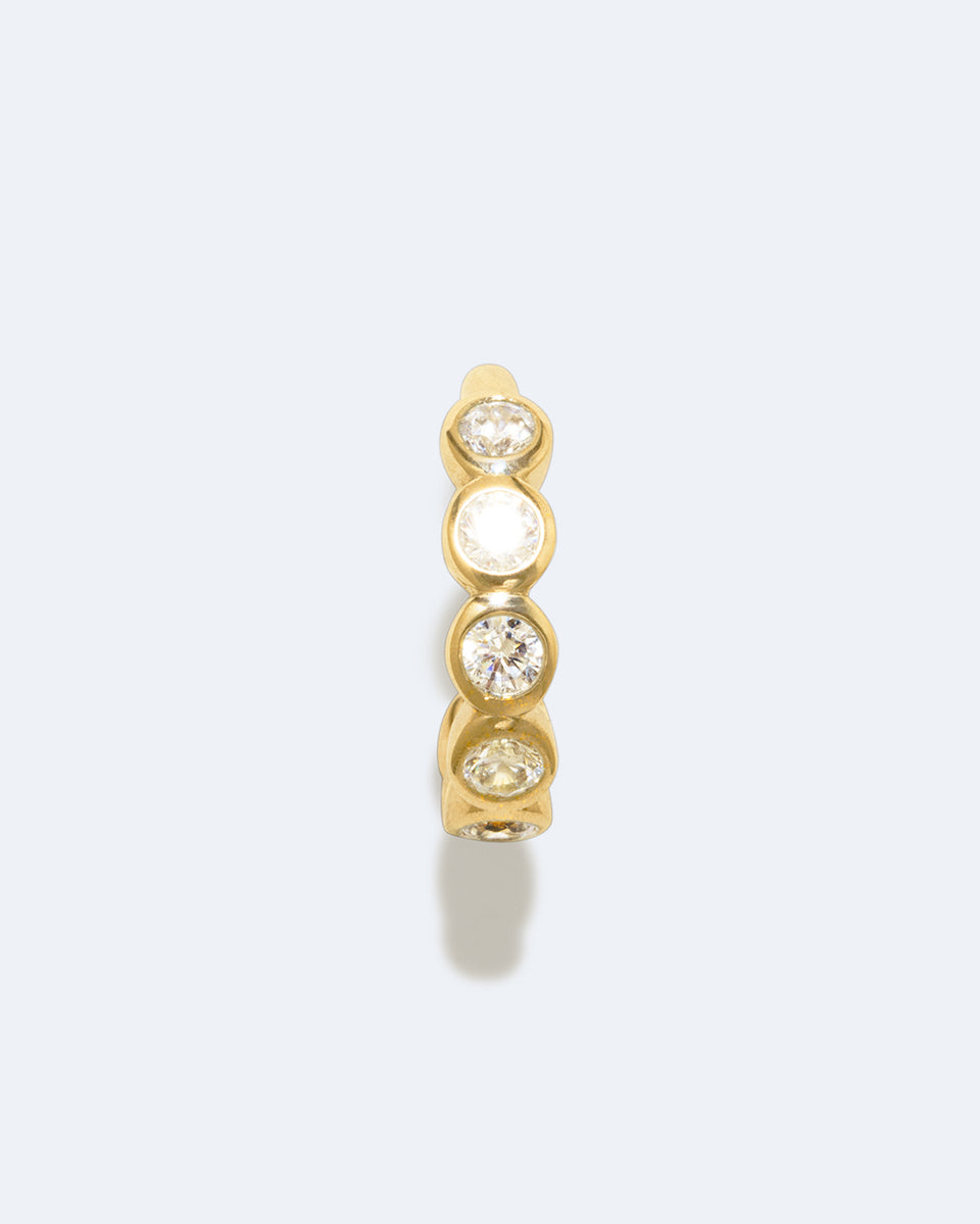 Arc - Zirconia and Recycled Gold Vermeil Ear Cuff