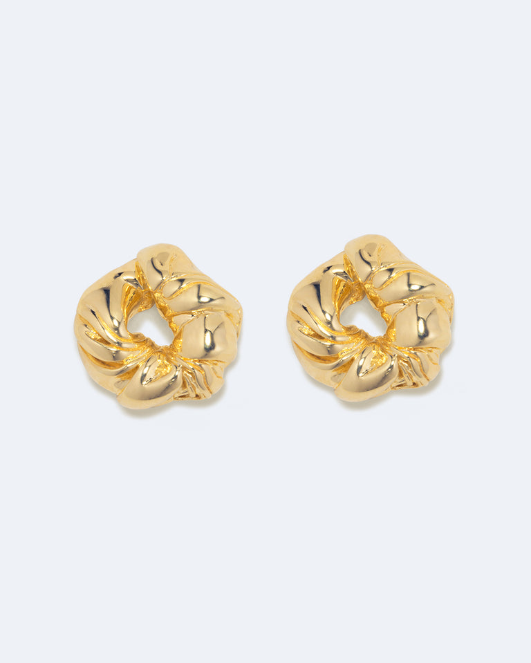 Things Find Their Place When They Fall Apart - Recycled Gold Vermeil Earrings