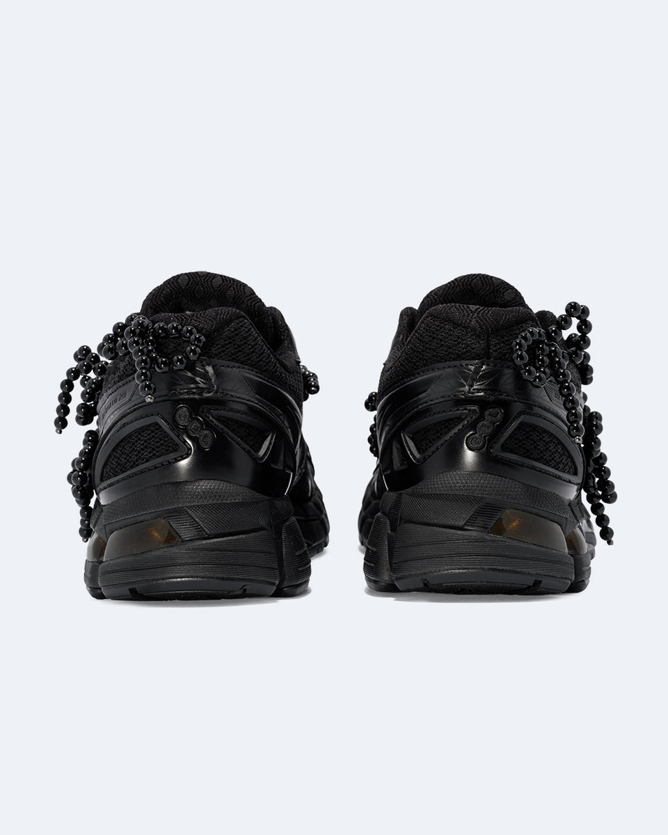 Completedworks for ASICS - GEL KAYANO™ 20 Black Bow Sneakers w/ Brown Sole