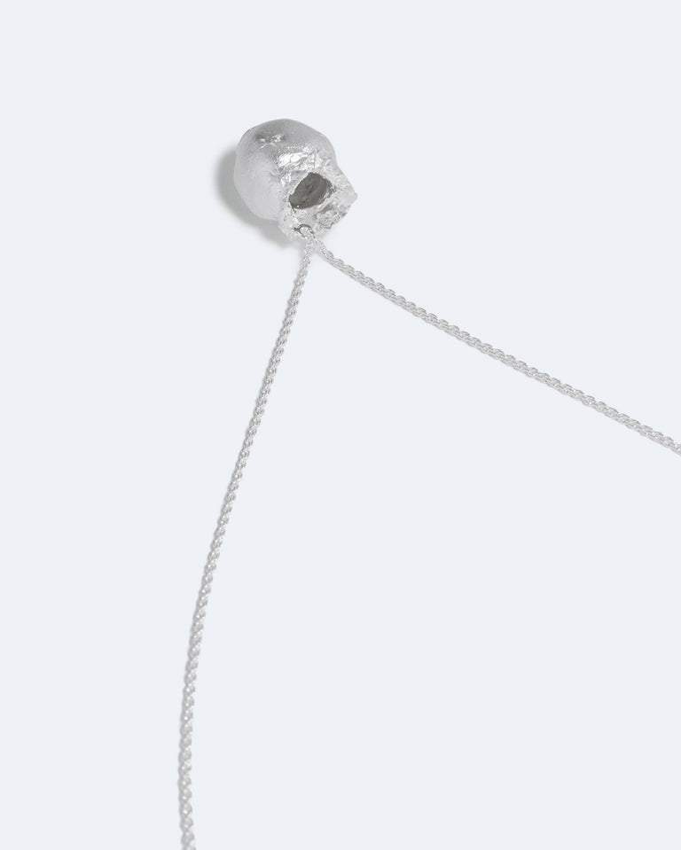Clay - Silver Plated Pendant