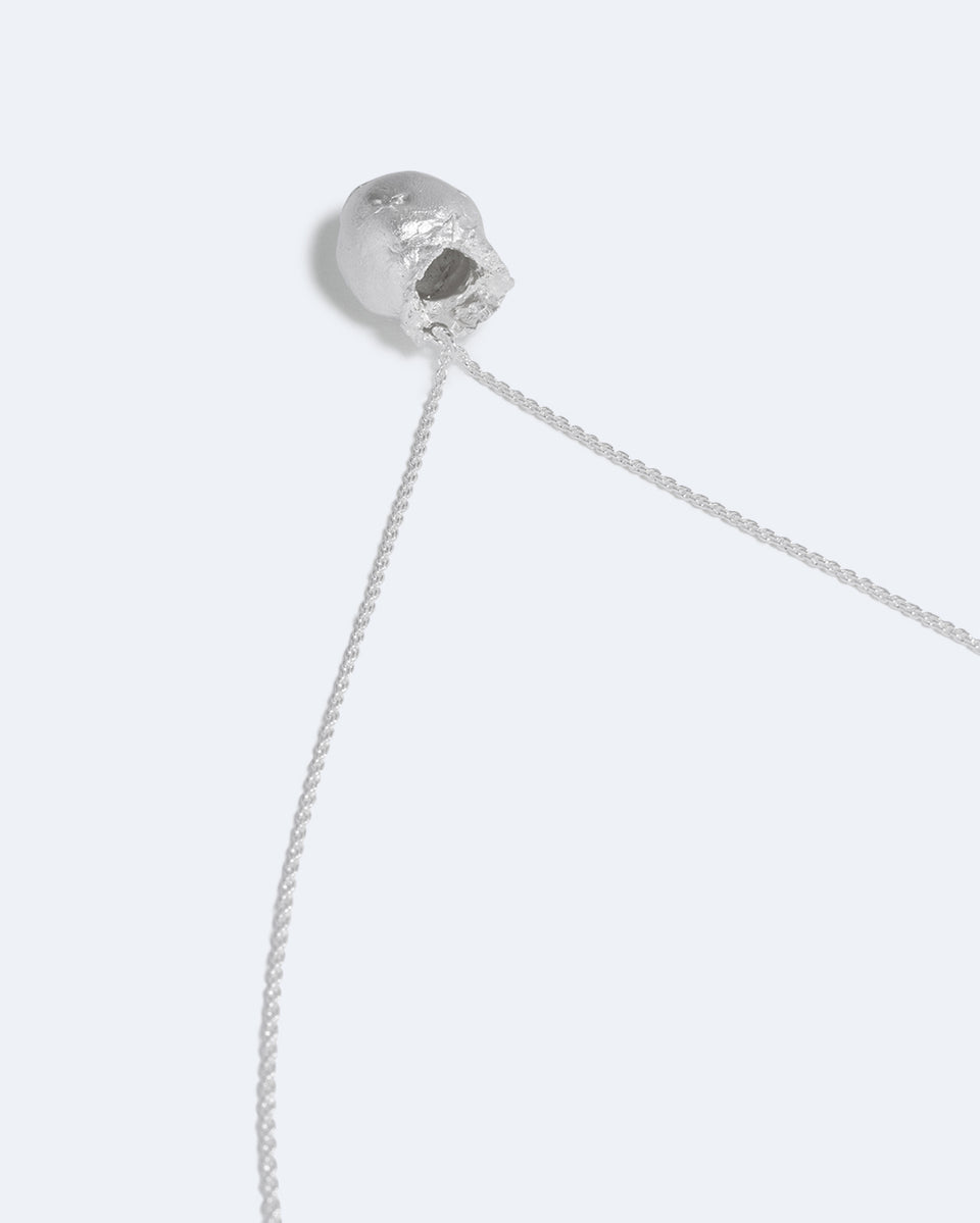 Clay - Silver Plated Pendant