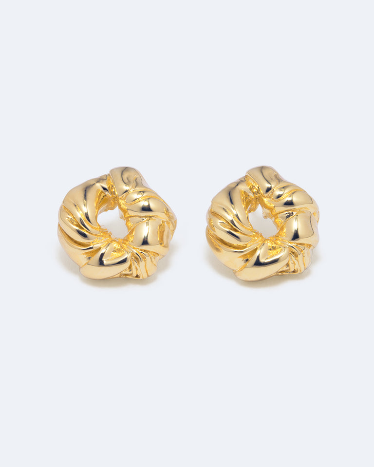 Things Find Their Place When They Fall Apart - Recycled Gold Vermeil Earrings